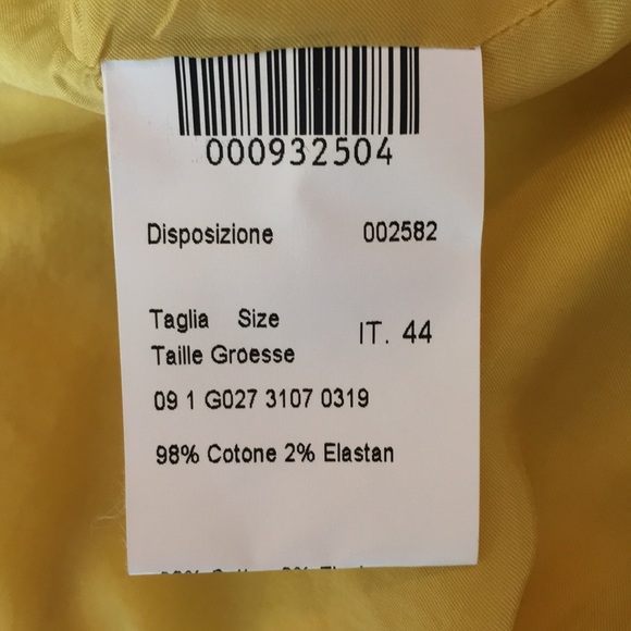 Piazza Sempione Pique Peplum Short Sleeve Blazer - Picture 12 of 14